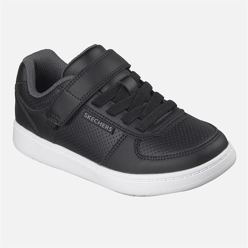 SKECHERS Boys Quick Street Lite Sneakers Black - Image 3