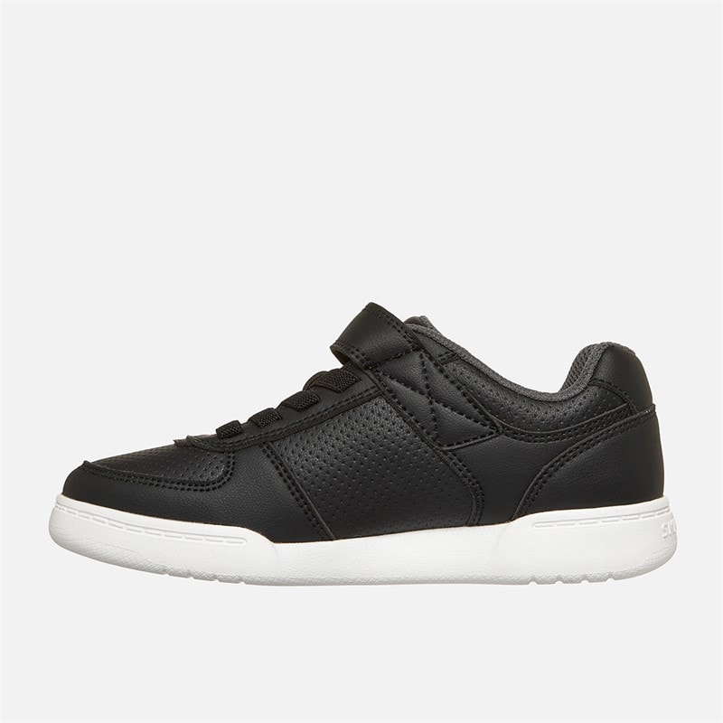SKECHERS Boys Quick Street Lite Sneakers Black - Image 5
