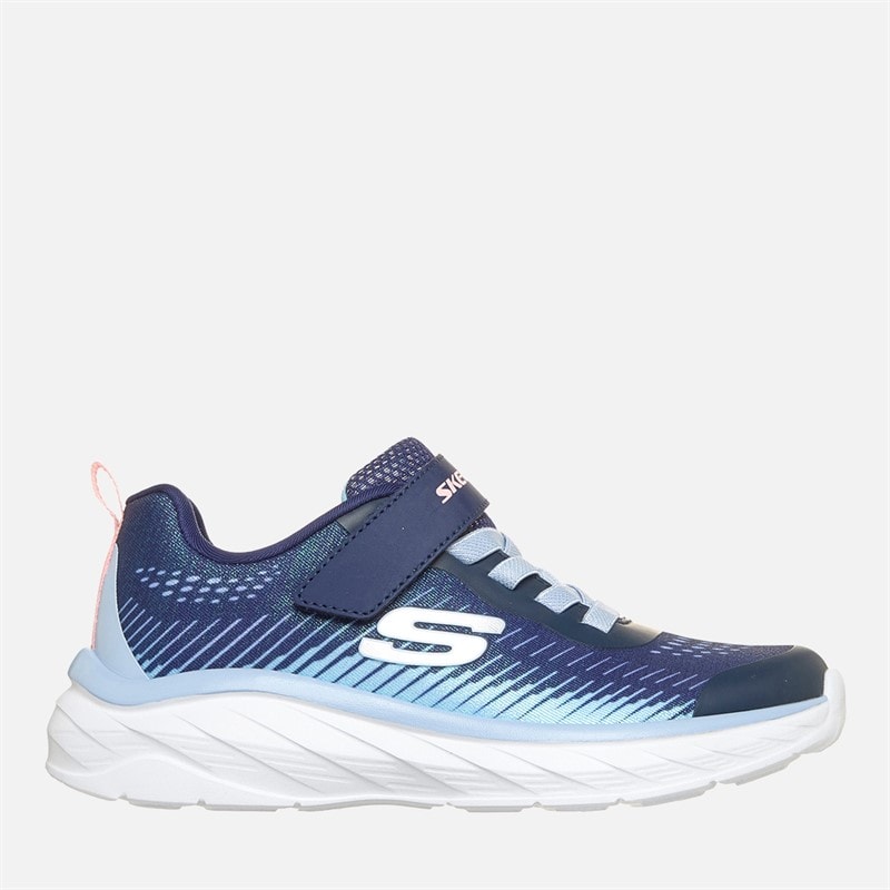 SKECHERS Girls Boundless Colour Blitz Sneakers Navy