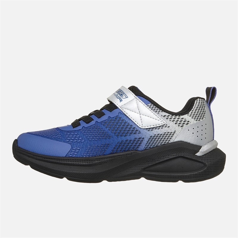 SKECHERS Boys Microspec Max Velocity Sneakers Blue - Image 5