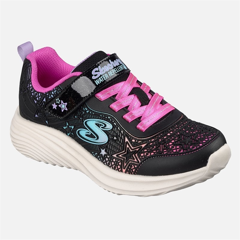 SKECHERS Girls Bounder Pro Sneakers Black - Image 3