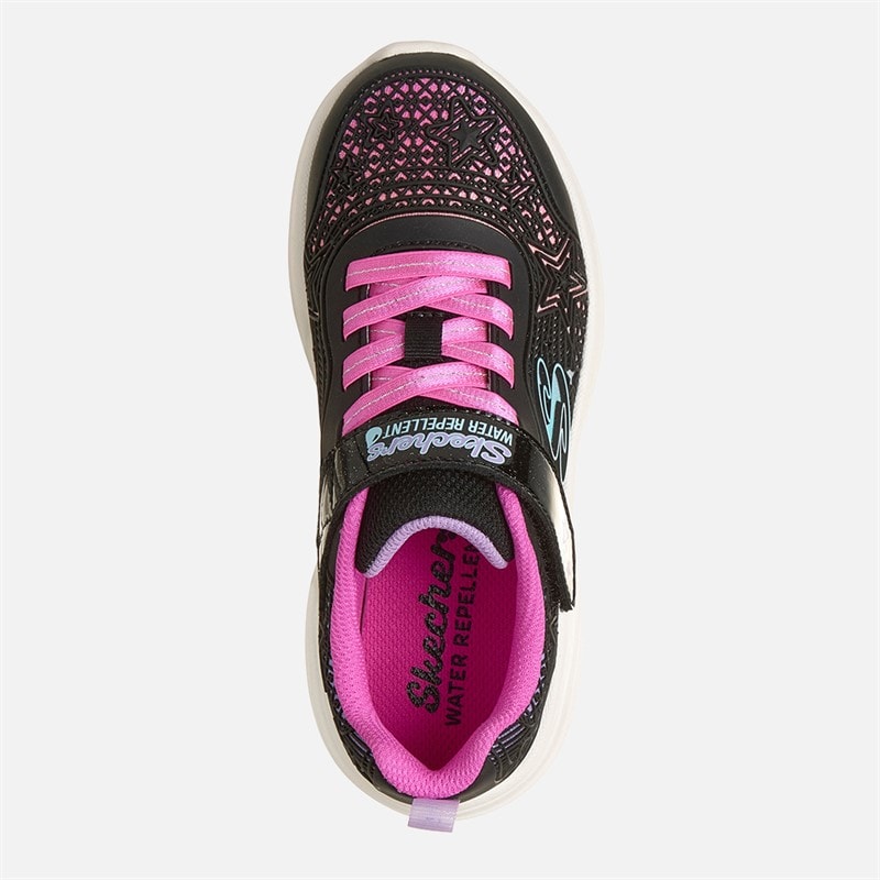 SKECHERS Girls Bounder Pro Sneakers Black - Image 4