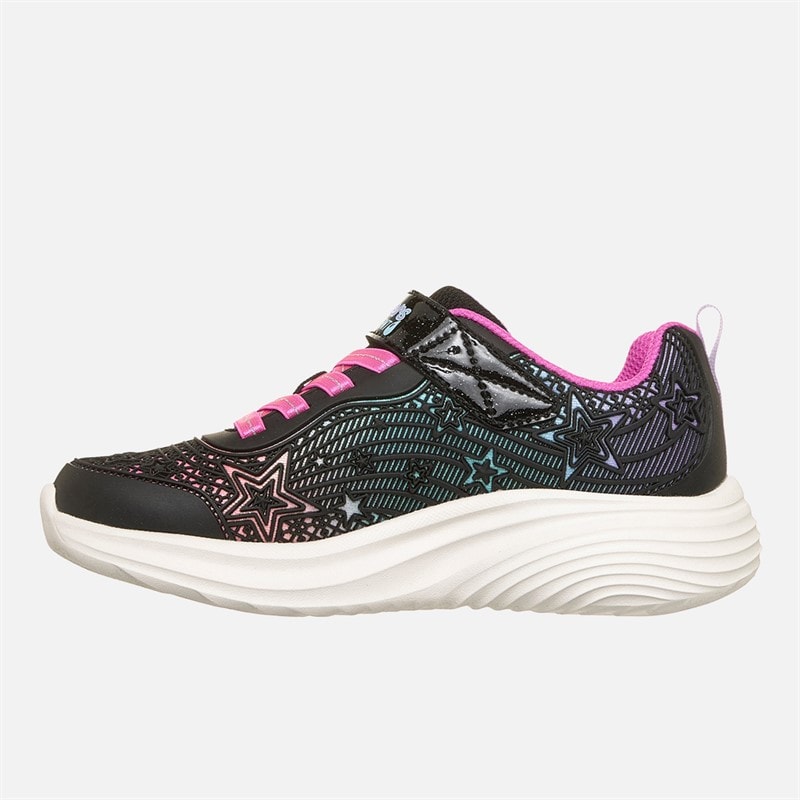 SKECHERS Girls Bounder Pro Sneakers Black - Image 5