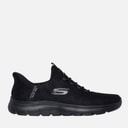 SKECHERS Mens Summits Korlo Slip Ins Sneakers Black