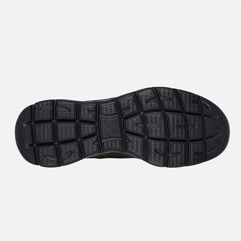 SKECHERS Mens Summits Korlo Slip Ins Sneakers Black - Image 2