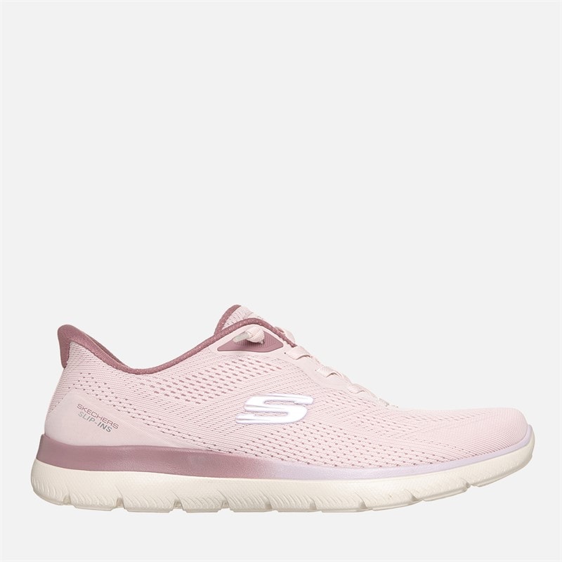 SKECHERS Womens Summits Sweet Skies Slip Ins Sneakers Pink
