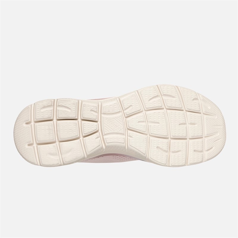 SKECHERS Womens Summits Sweet Skies Slip Ins Sneakers Pink - Image 2