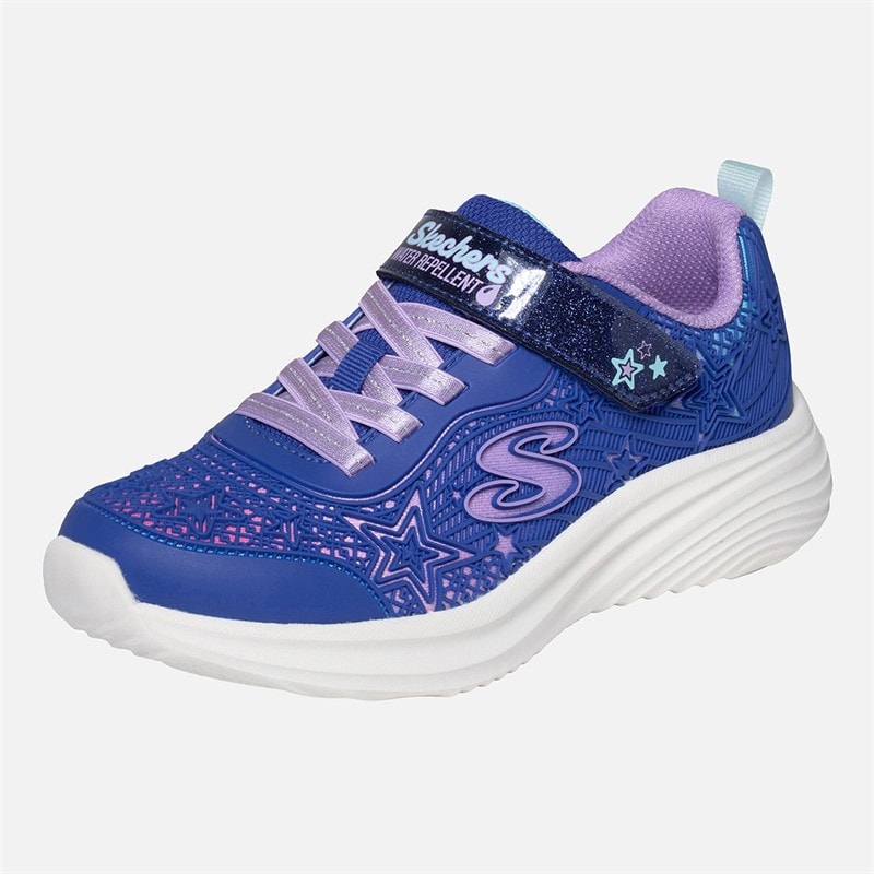 SKECHERS Girls Bounder Pro Sneakers Navy - Image 3