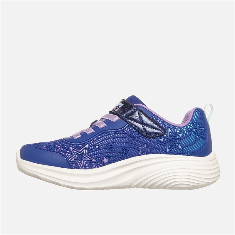 SKECHERS Girls Bounder Pro Sneakers Navy - Image 5