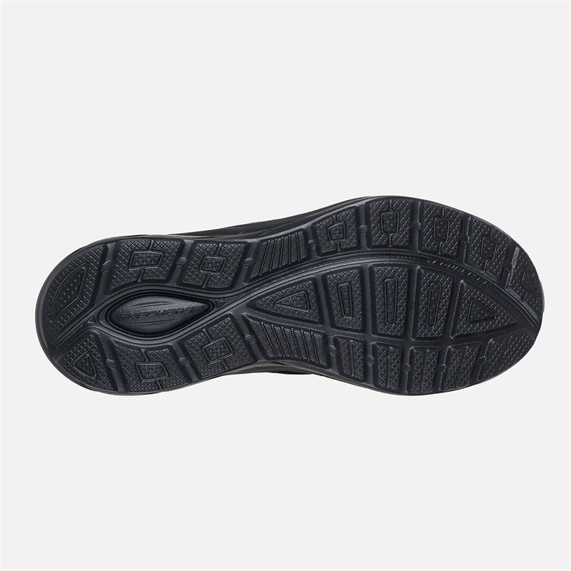 SKECHERS Mens Equalizer 6.0 Zorlo Slip Ins Sneakers Black - Image 2