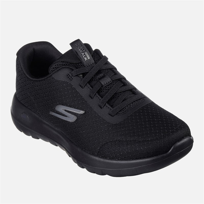 SKECHERS Womens Go Walk Joy Sea Wind Sneakers Black - Image 3