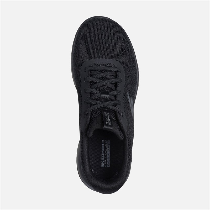 SKECHERS Womens Go Walk Joy Sea Wind Sneakers Black - Image 4