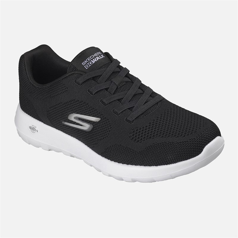 SKECHERS Mens Go Walk Max Maddoxx Sneakers Black - Image 3