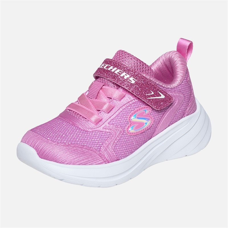 SKECHERS Infant Girls Wave 92 Sneakers Pink - Image 3