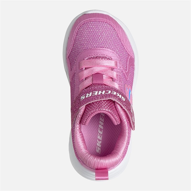 SKECHERS Infant Girls Wave 92 Sneakers Pink - Image 4