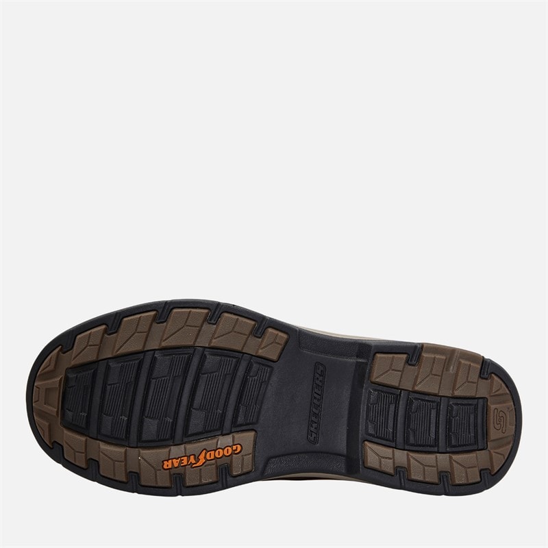 SKECHERS Mens Relaxed Fit Segment 2.0 Brogden Boots Desert Brown - Image 2