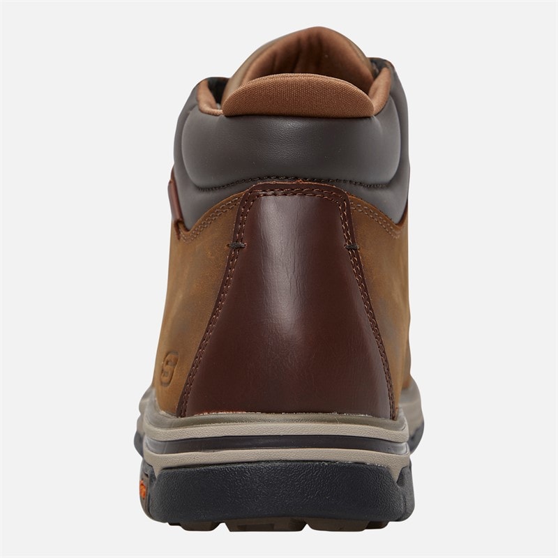 SKECHERS Mens Relaxed Fit Segment 2.0 Brogden Boots Desert Brown - Image 3
