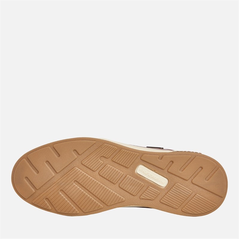 SKECHERS Mens Waterproof Cavell Sparkman Trainers Luggage Brown - Image 2