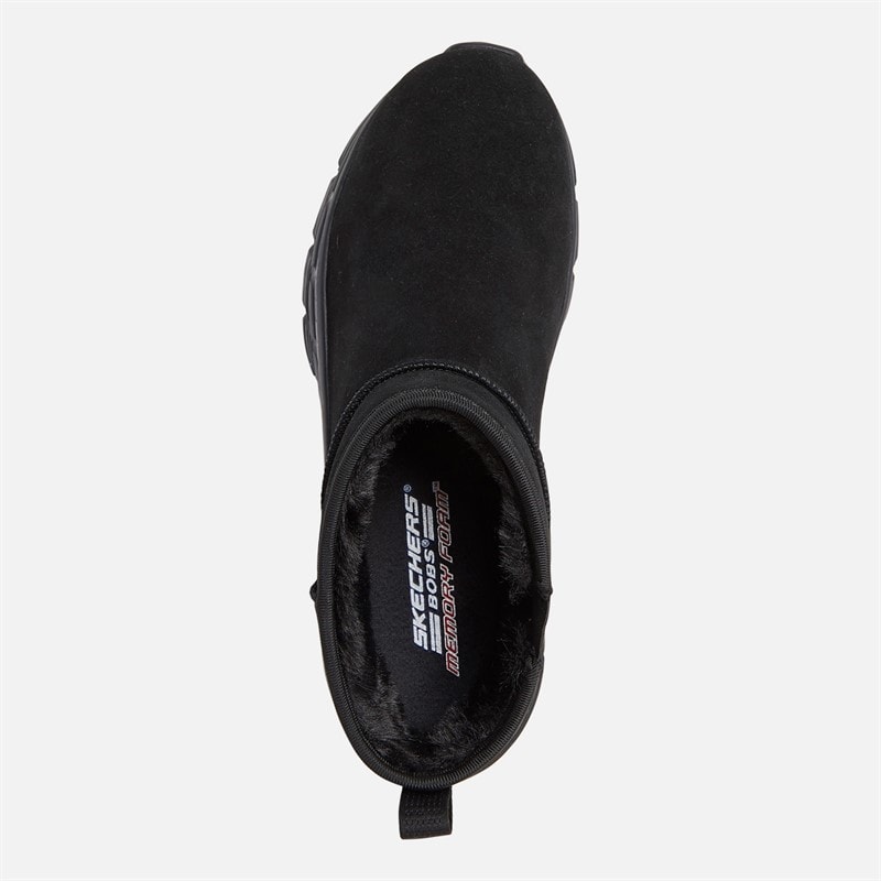 SKECHERS Womens Bobs B Flex Hi - Hi Frost Boots Black - Image 4