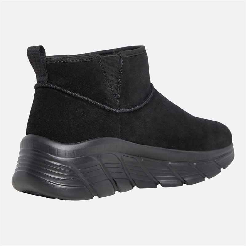 SKECHERS Womens Bobs B Flex Hi - Hi Frost Boots Black - Image 5