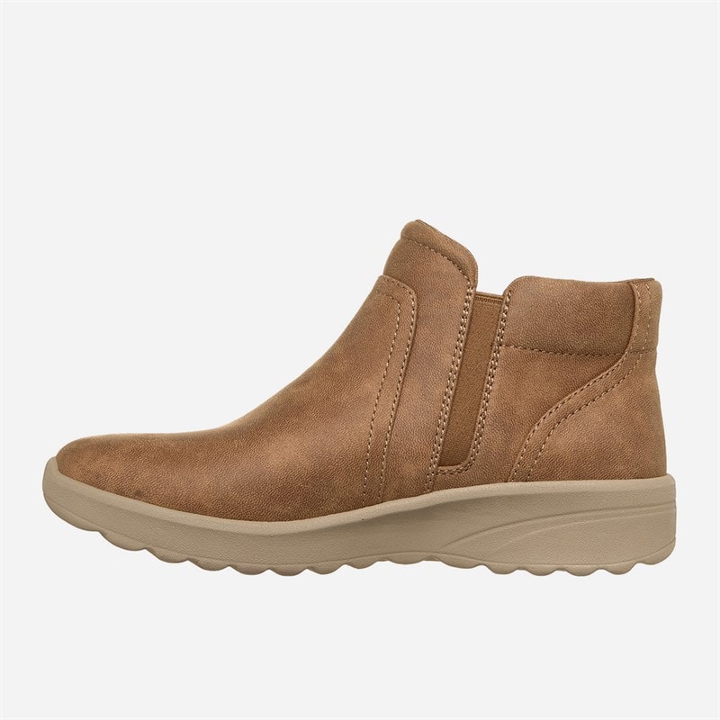 SKECHERS Womens Lovely Vibe Boots Brown - Image 5