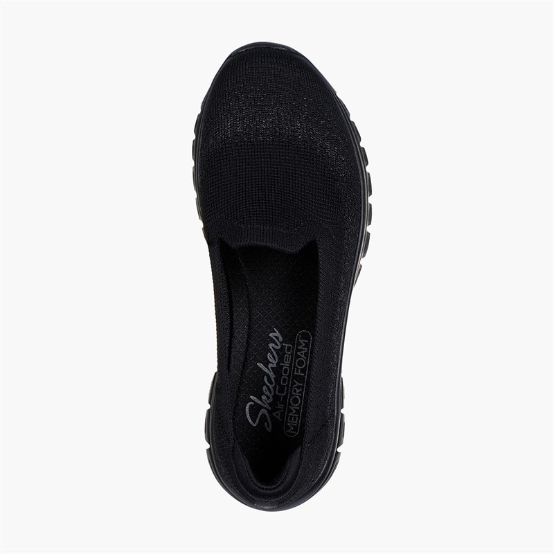 SKECHERS Womens Graceful Sneakers Black - Image 4