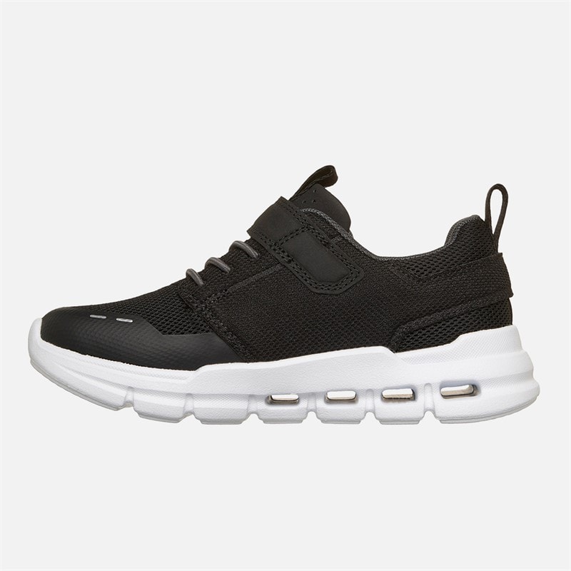 SKECHERS Boys Glide Step Flow Sneakers Black - Image 5
