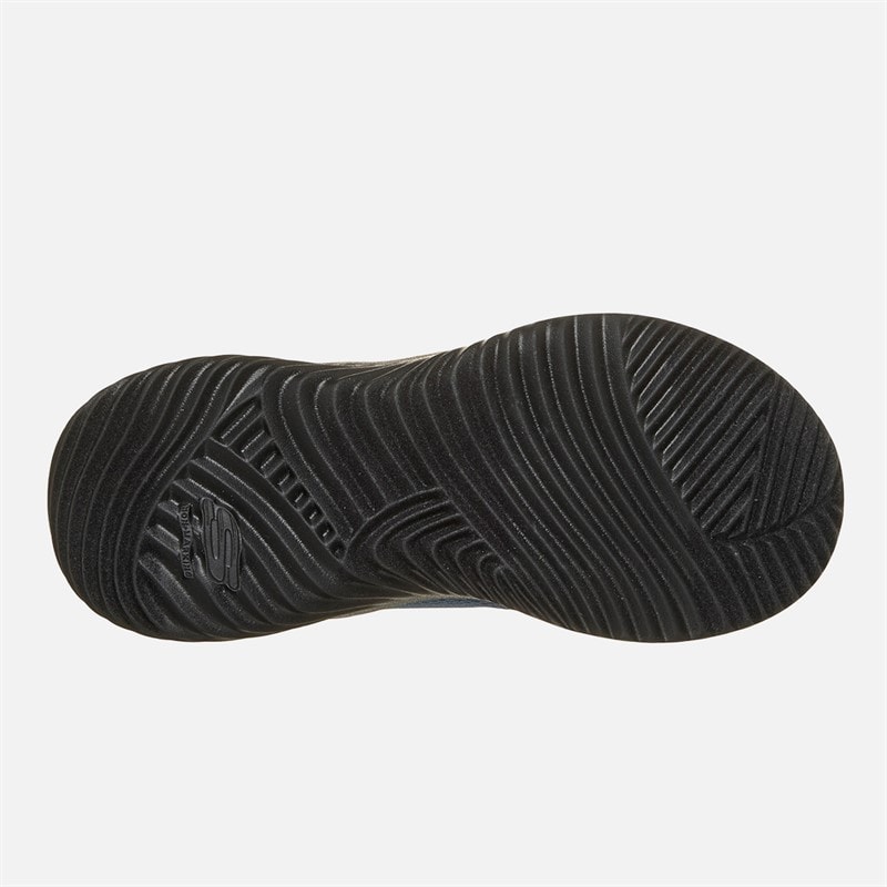 SKECHERS Boys Bounder Quantarun Sneakers Blue - Image 2