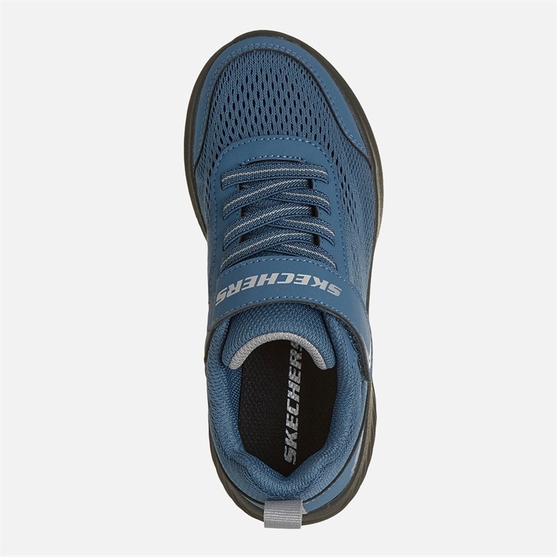 SKECHERS Boys Bounder Quantarun Sneakers Blue - Image 4