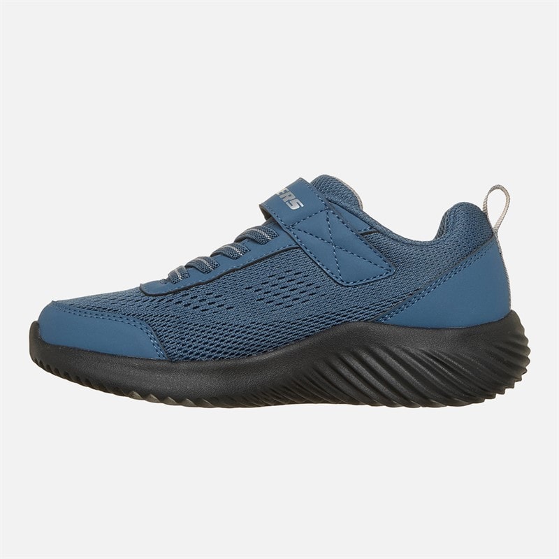 SKECHERS Boys Bounder Quantarun Sneakers Blue - Image 5