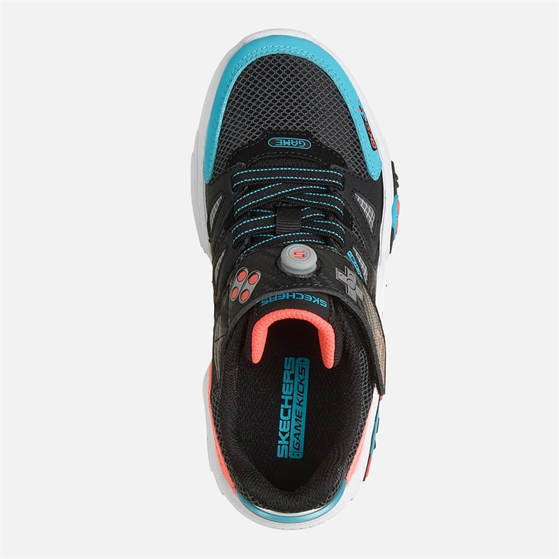 SKECHERS Boys Gametronix 3.0 Sneakers Black - Image 4