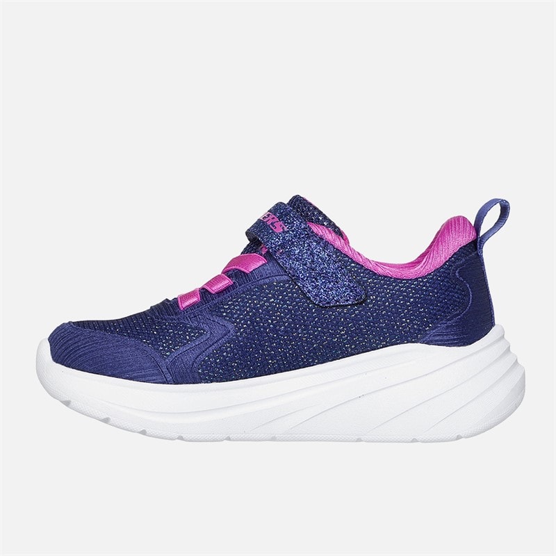 SKECHERS Infant Girls Wave 92 Sneakers Navy - Image 5