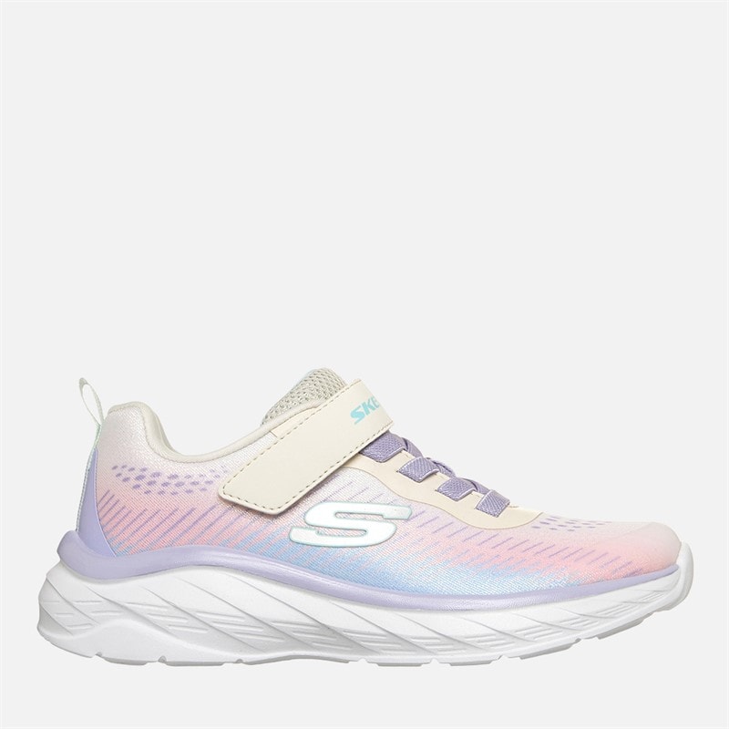 SKECHERS Girls Boundless Colour Blitz Sneakers Natural