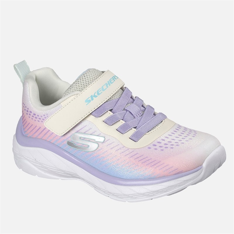 SKECHERS Girls Boundless Colour Blitz Sneakers Natural - Image 3