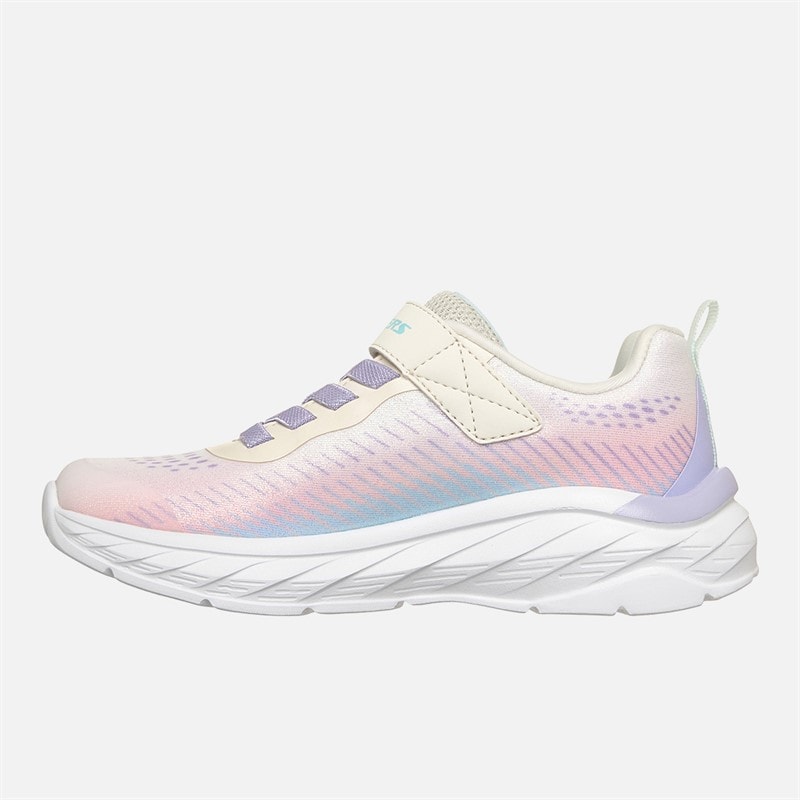 SKECHERS Girls Boundless Colour Blitz Sneakers Natural - Image 5