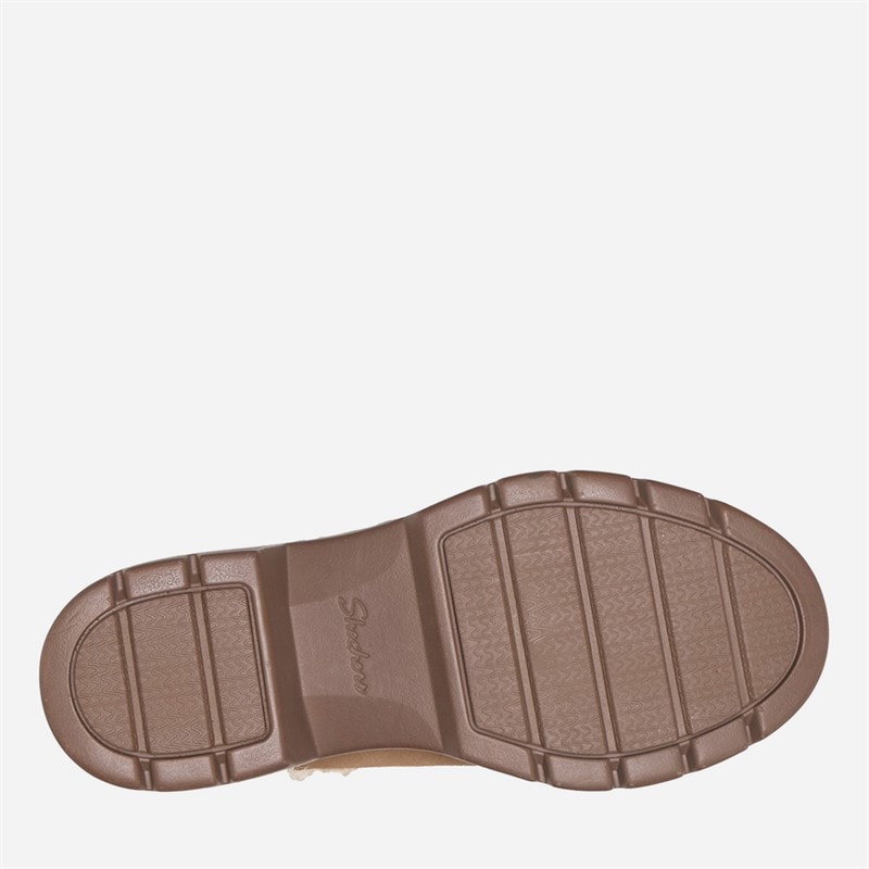 SKECHERS Womens Cozy City Open Back Slippers Chestnut - Image 2