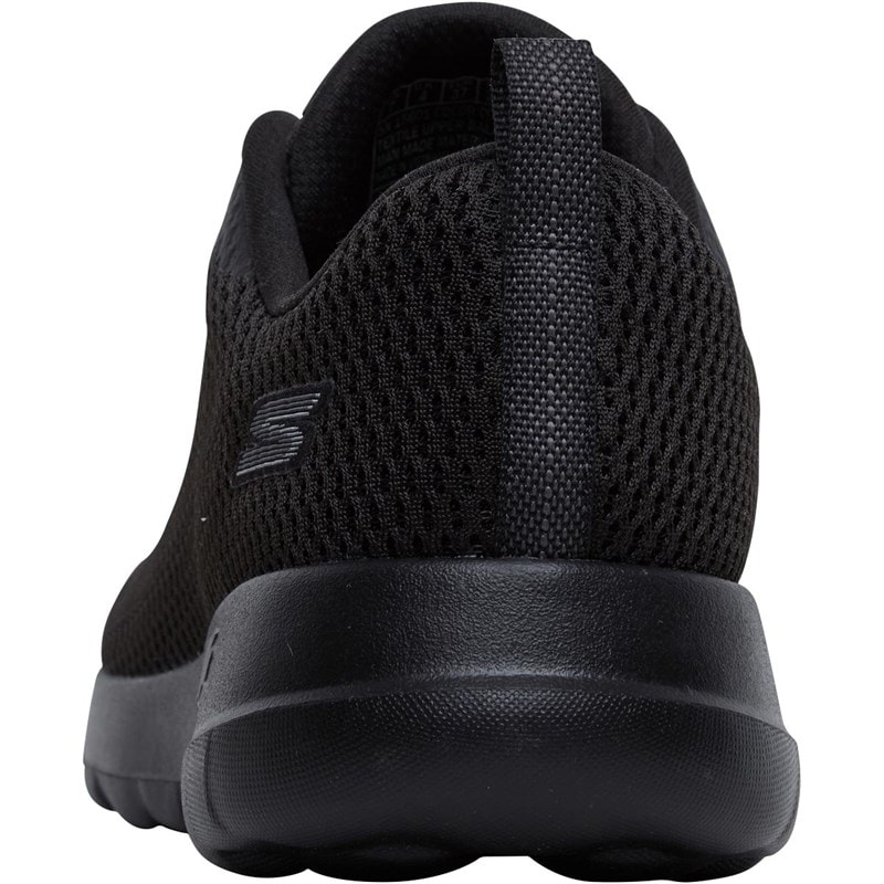 SKECHERS Womens GOwalk Joy Paradise Trainers Black/Black - Image 3