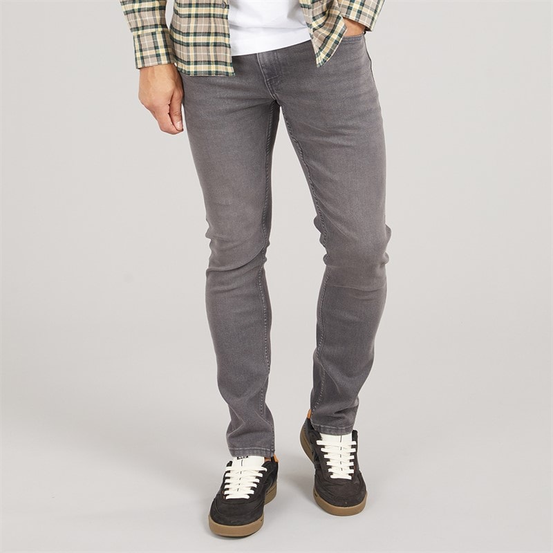 ONLY & SONS Mens Loom Slim Fit Jeans Grey Denim