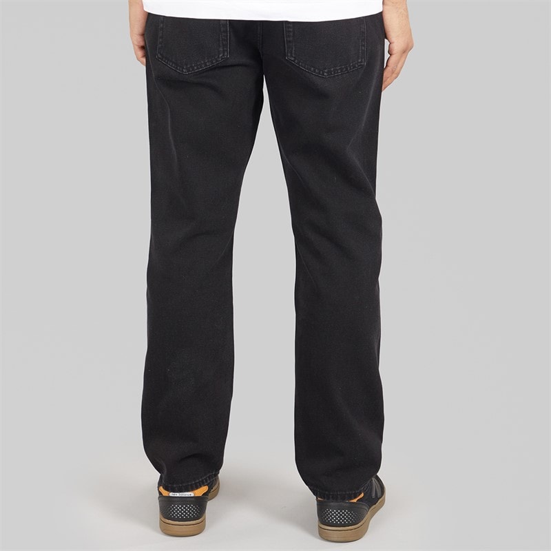 ONLY & SONS Mens Edge Straight Fit Jeans Black Denim - Image 2