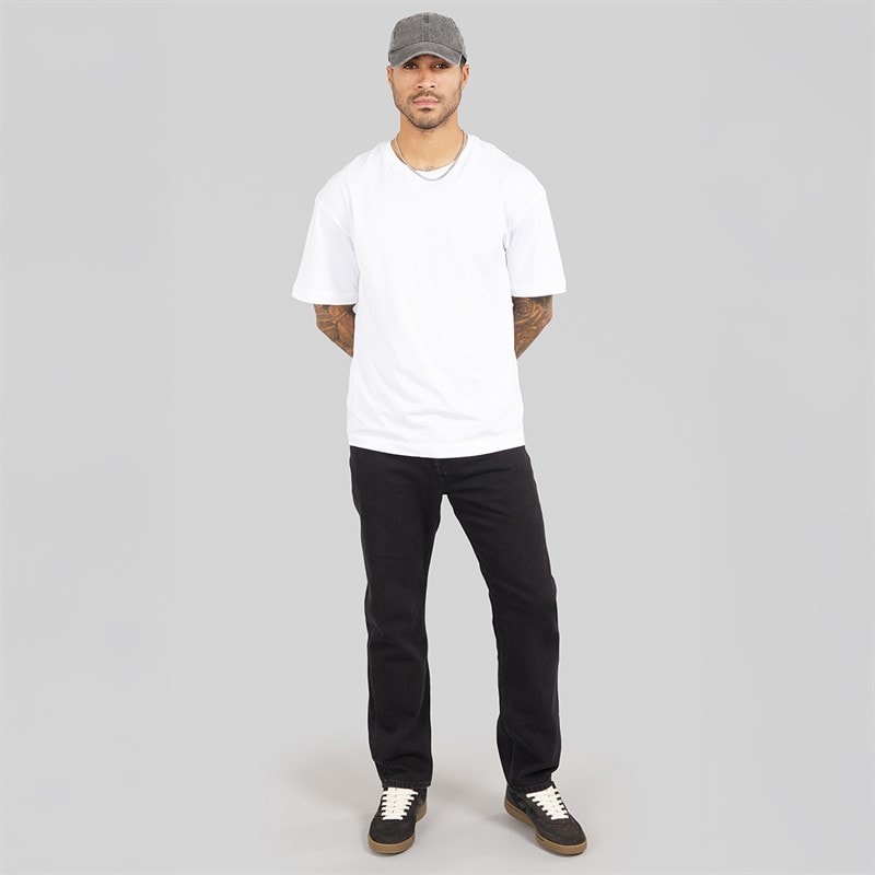 ONLY & SONS Mens Edge Straight Fit Jeans Black Denim - Image 4