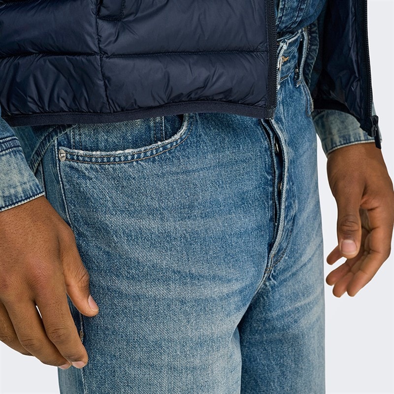 ONLY & SONS Mens Edge Straight Jeans Medium Blue Denim - Image 5
