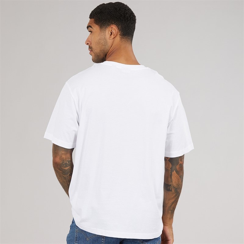 ONLY & SONS Mens Tristan Relaxed Capri T-Shirt Bright White - Image 2