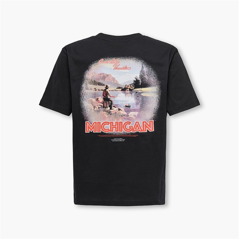 ONLY & SONS Boys Fred States T-Shirt Black - Image 2
