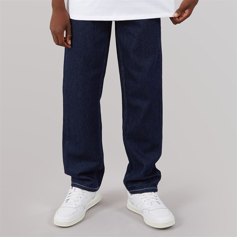 ONLY & SONS Boys Edge Straight Fit Jeans Dark Blue Denim - Image 1