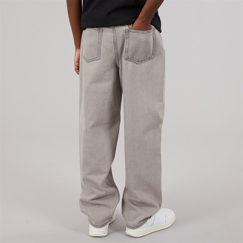 ONLY & SONS Boys Fade Loose Fit Jeans Light Grey Denim - Image 2