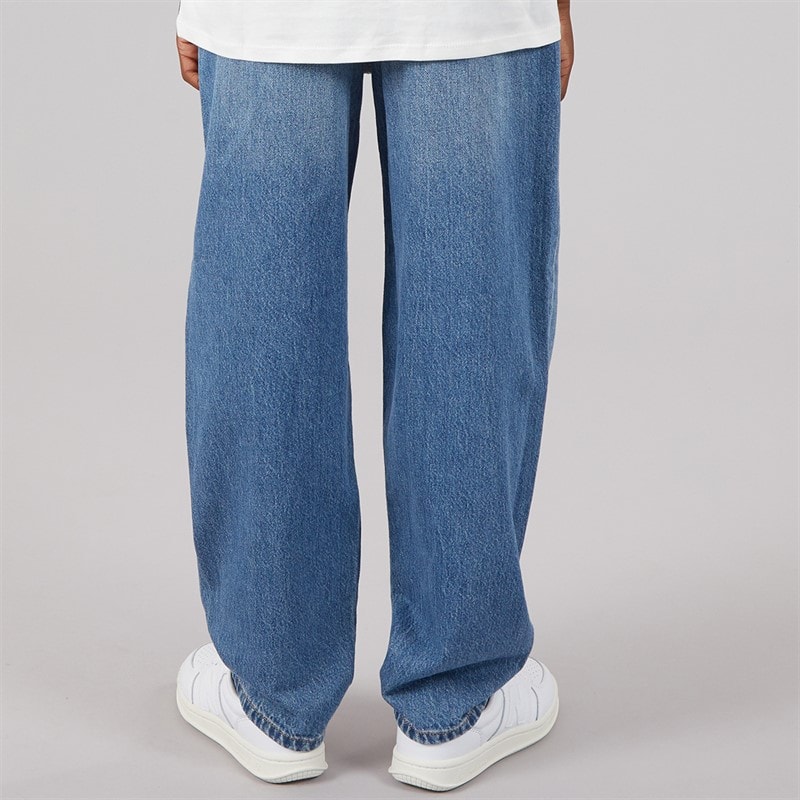 ONLY & SONS Boys Fade Loose Fit Jeans Medium Blue Den - Image 2