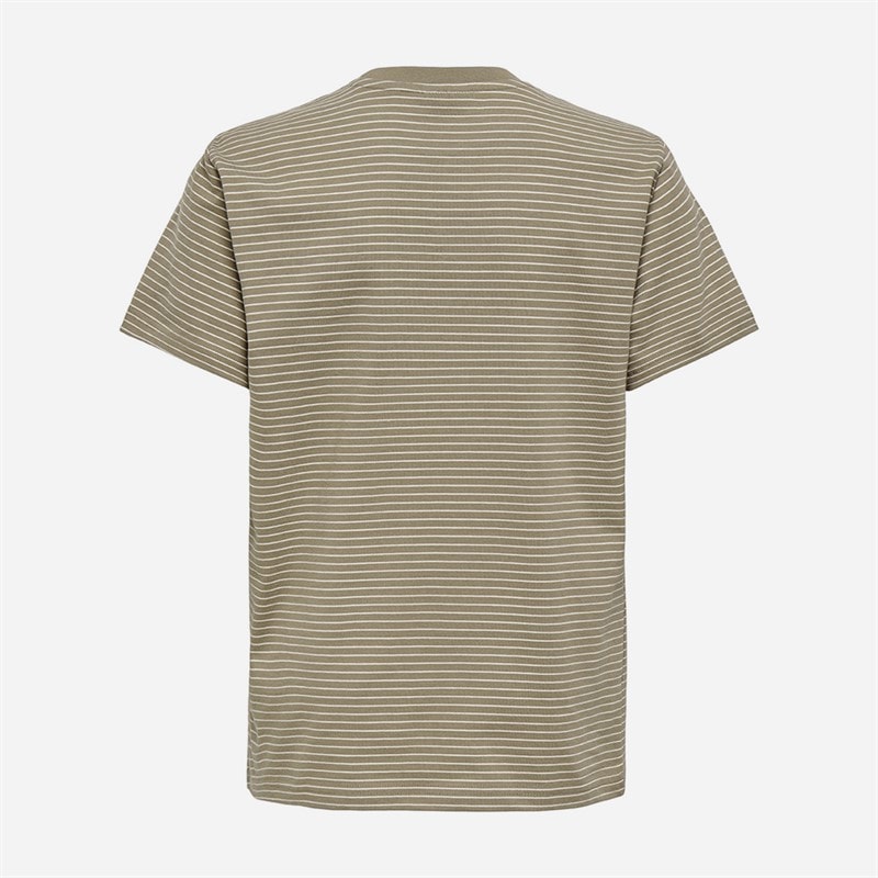 ONLY & SONS Boys Fred Life T-Shirt Desert Taupe - Image 2