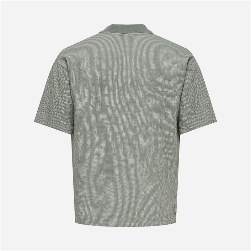 ONLY & SONS Boys Kian Polo Shirt Sedona Sage - Image 2