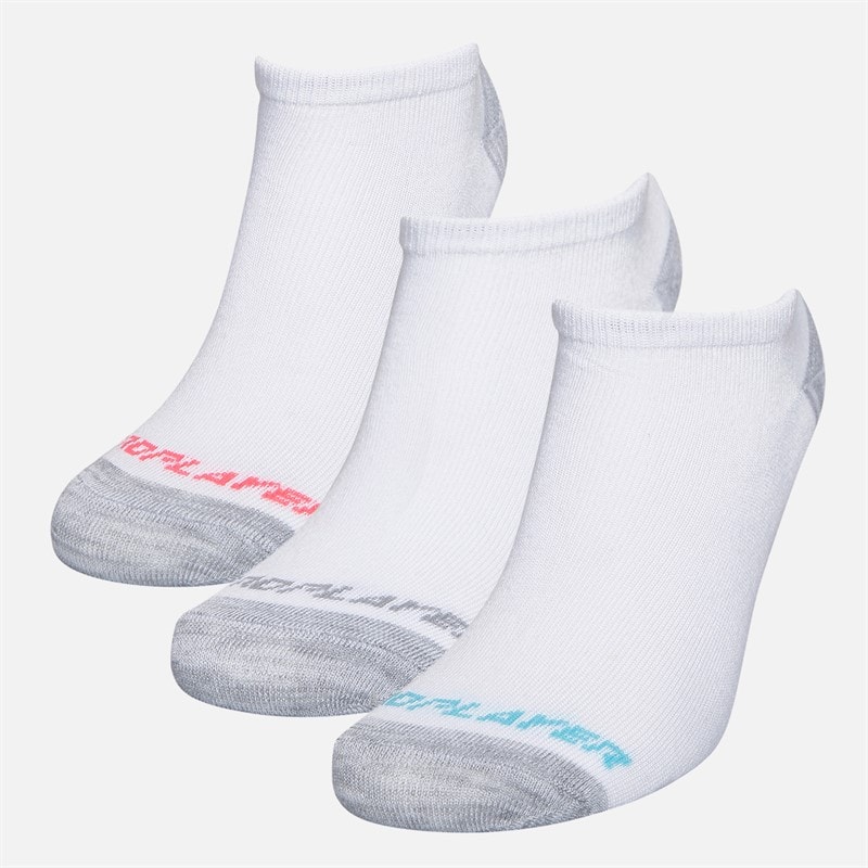 Pro Player Womens Twelve Pack No Show Socks White/Bright - Image 2
