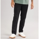 THREADBARE Mens Wyesdale Trousers Black